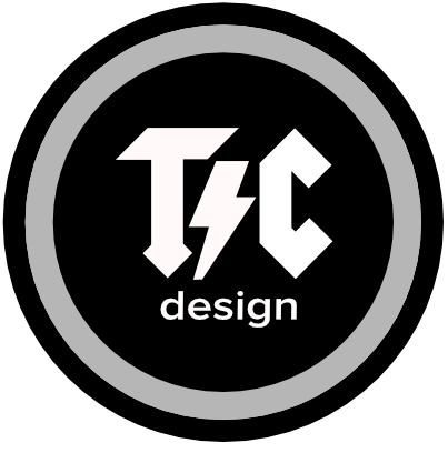 T/C Design gray logo